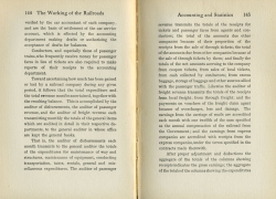 Working of the Railroads