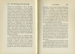 Working of the Railroads