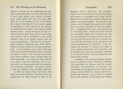 Working of the Railroads