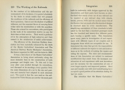 Working of the Railroads