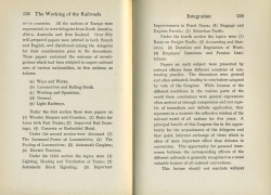 Working of the Railroads