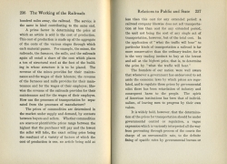 Working of the Railroads