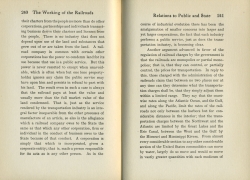 Working of the Railroads