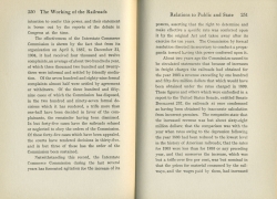 Working of the Railroads