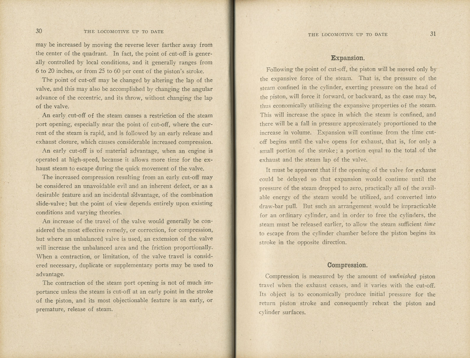 The Locomotive Up To Date