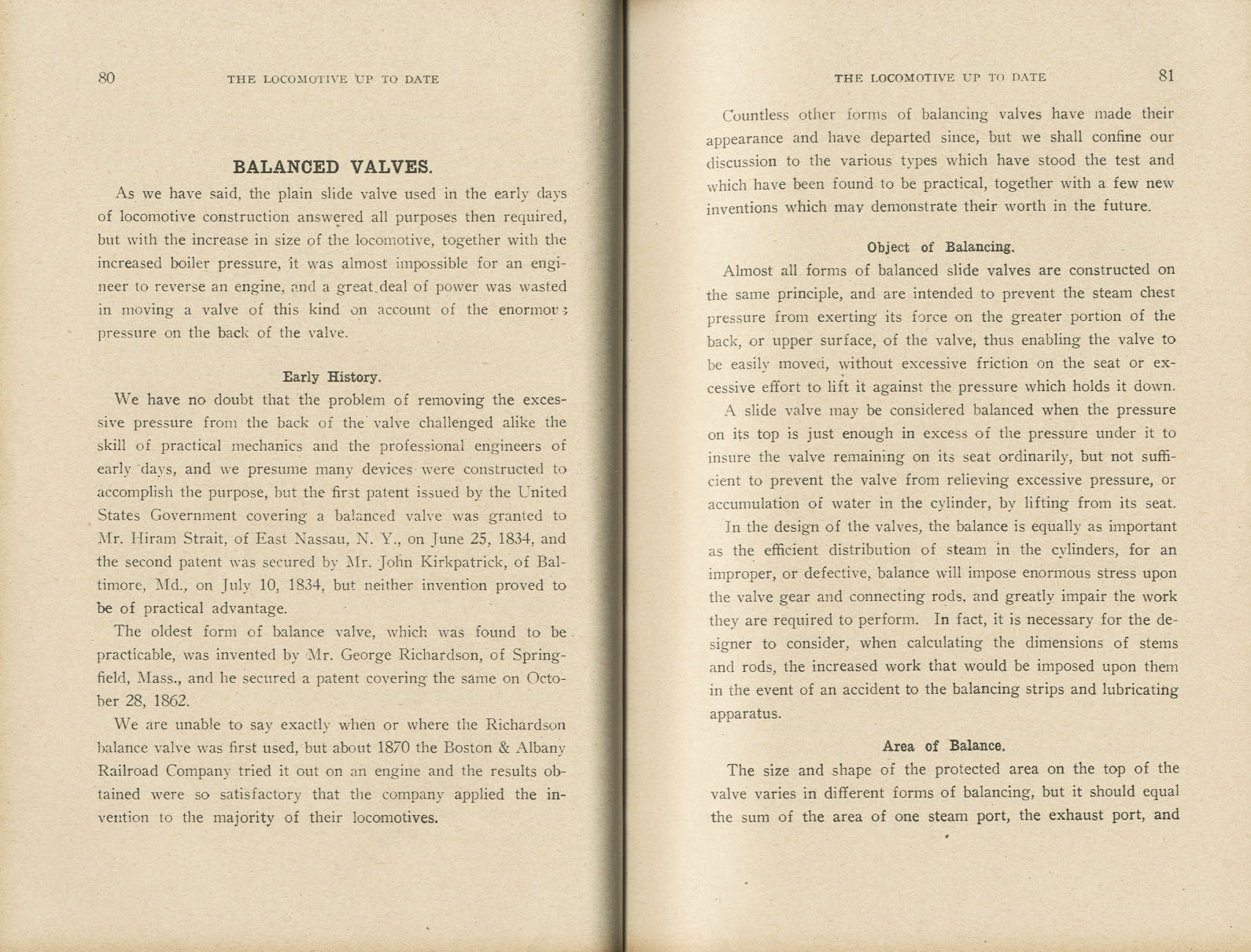 The Locomotive Up To Date