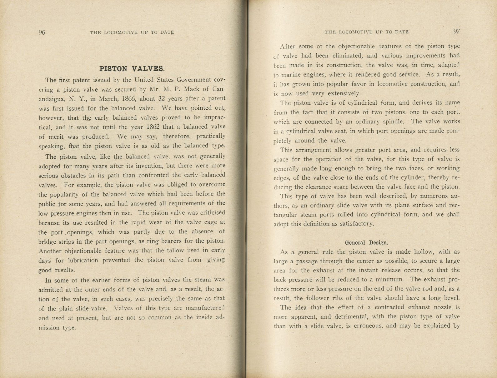 The Locomotive Up To Date