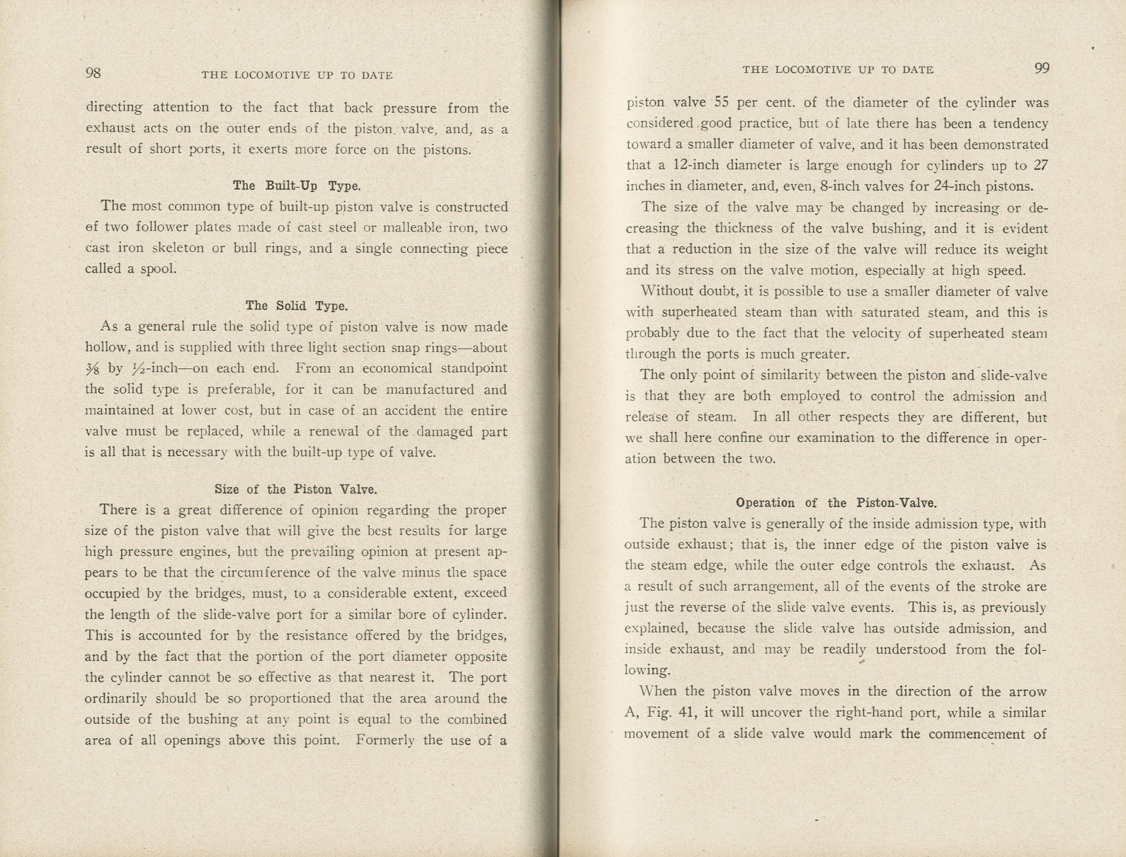 The Locomotive Up To Date