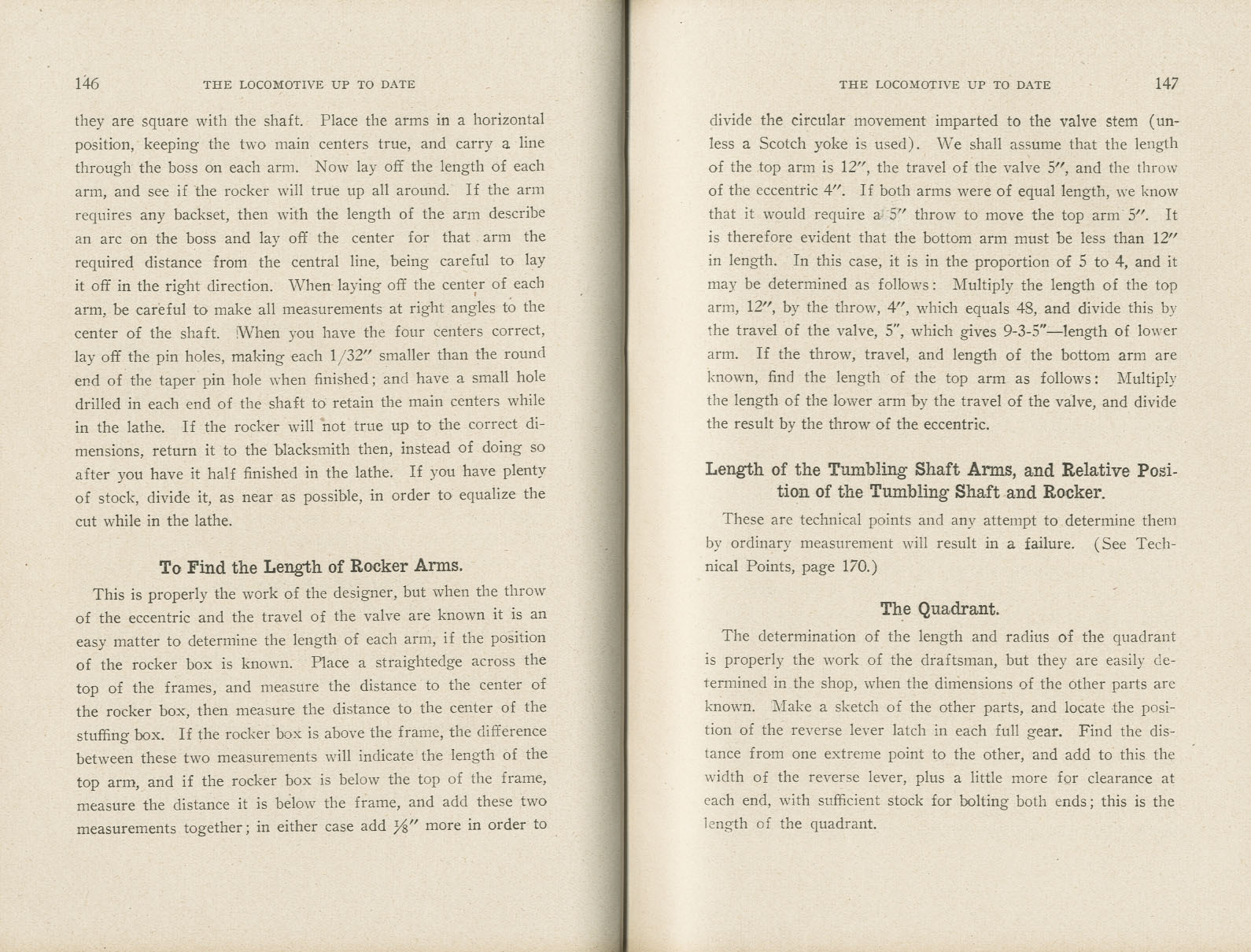 The Locomotive Up To Date