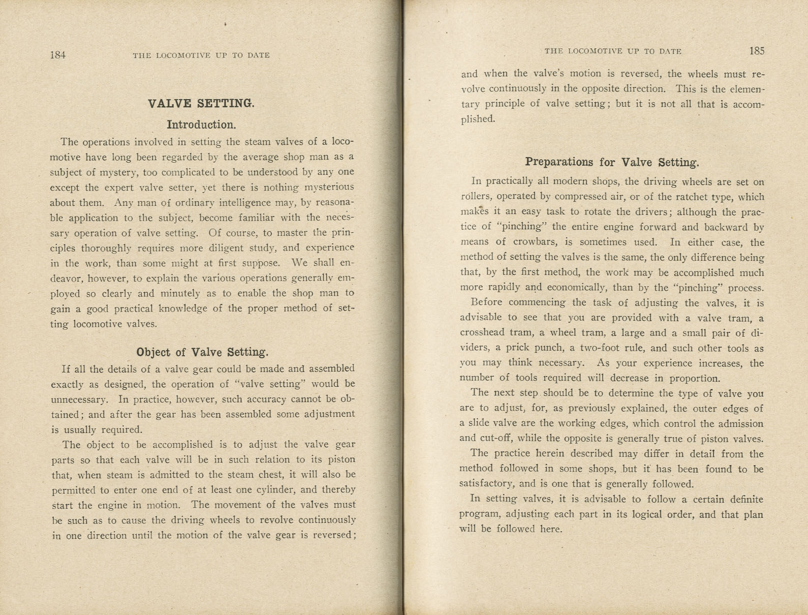 The Locomotive Up To Date