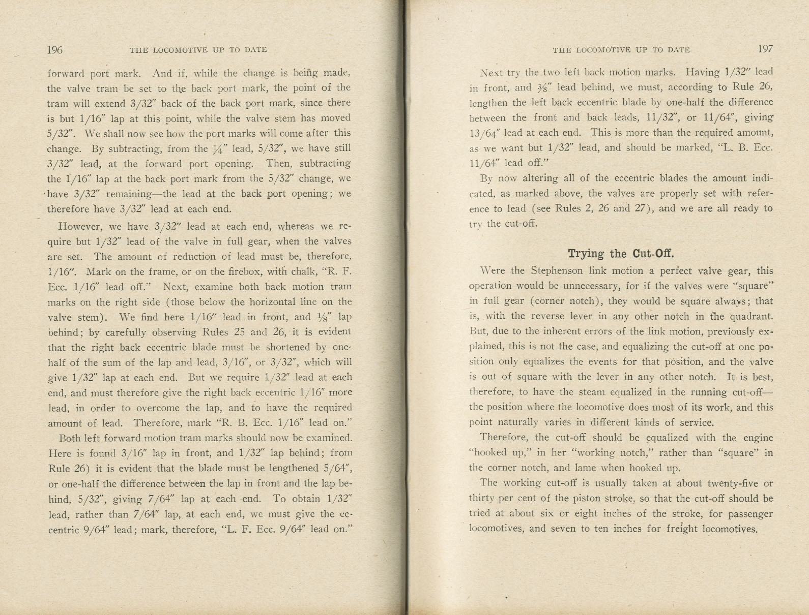 The Locomotive Up To Date