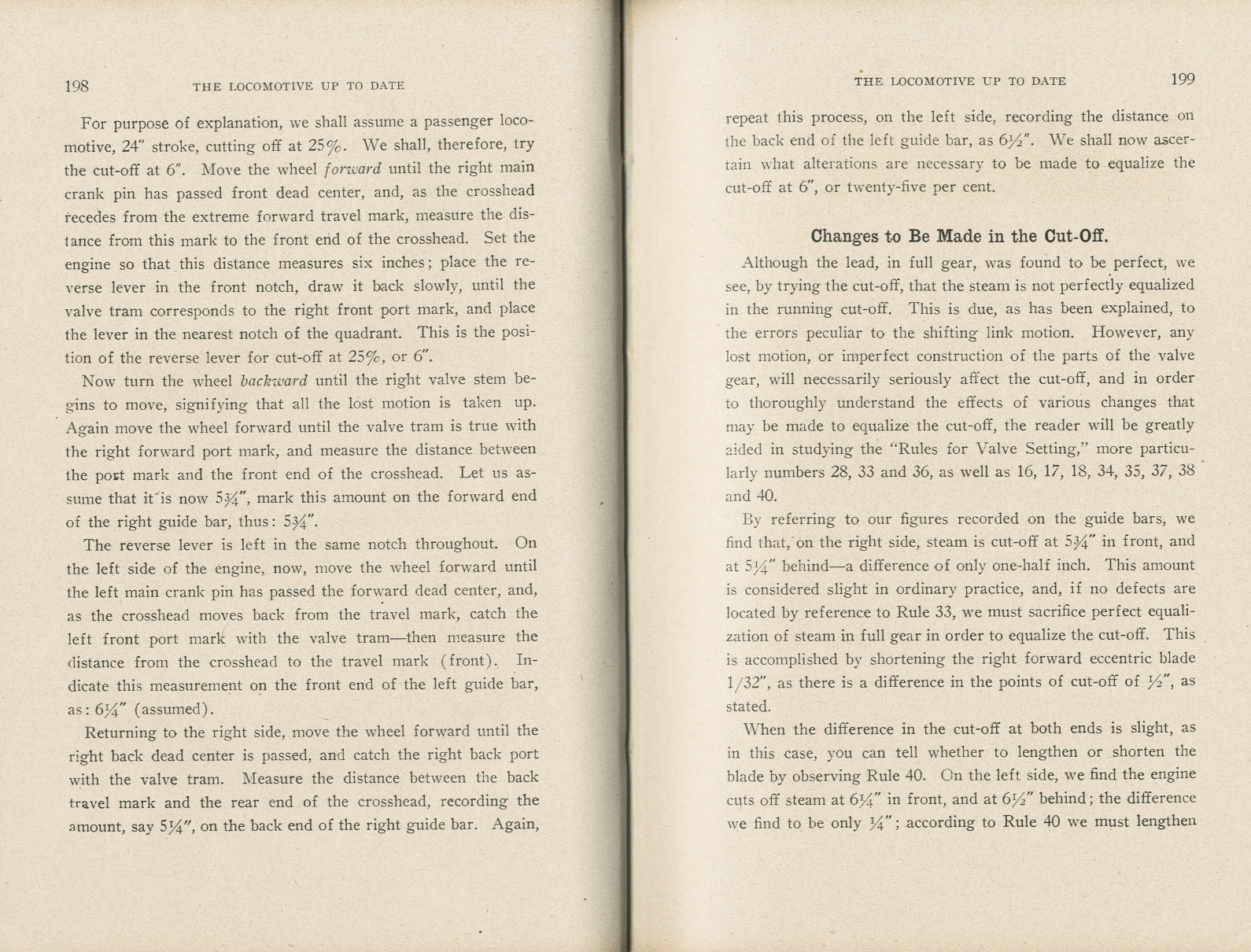 The Locomotive Up To Date