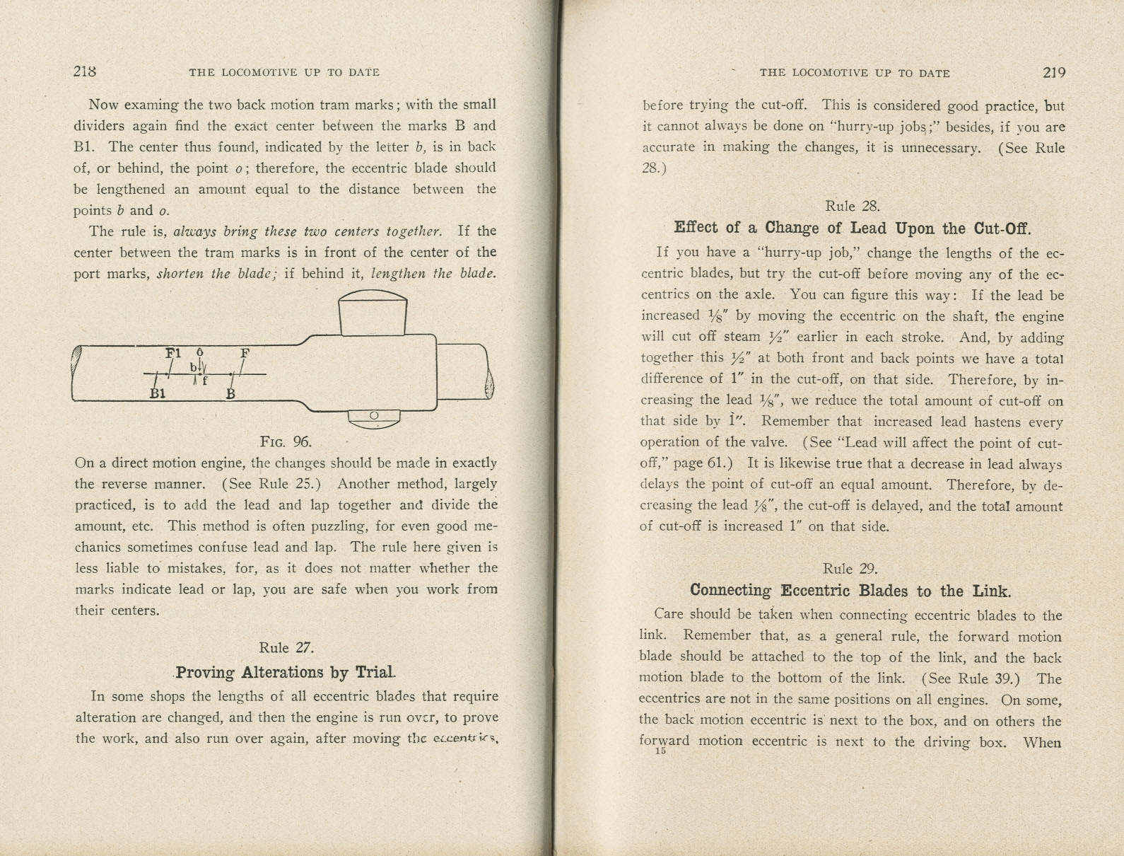 The Locomotive Up To Date