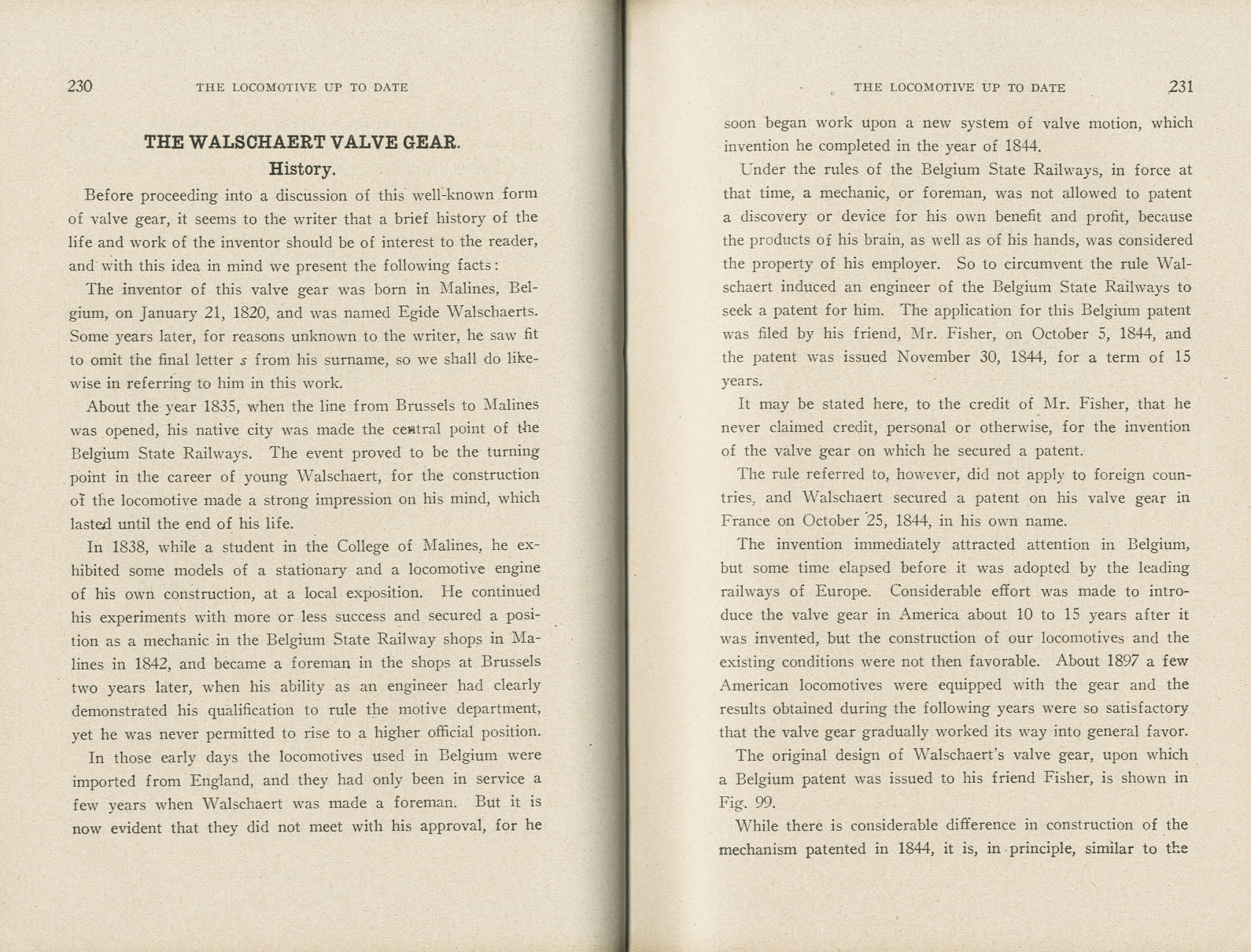 The Locomotive Up To Date