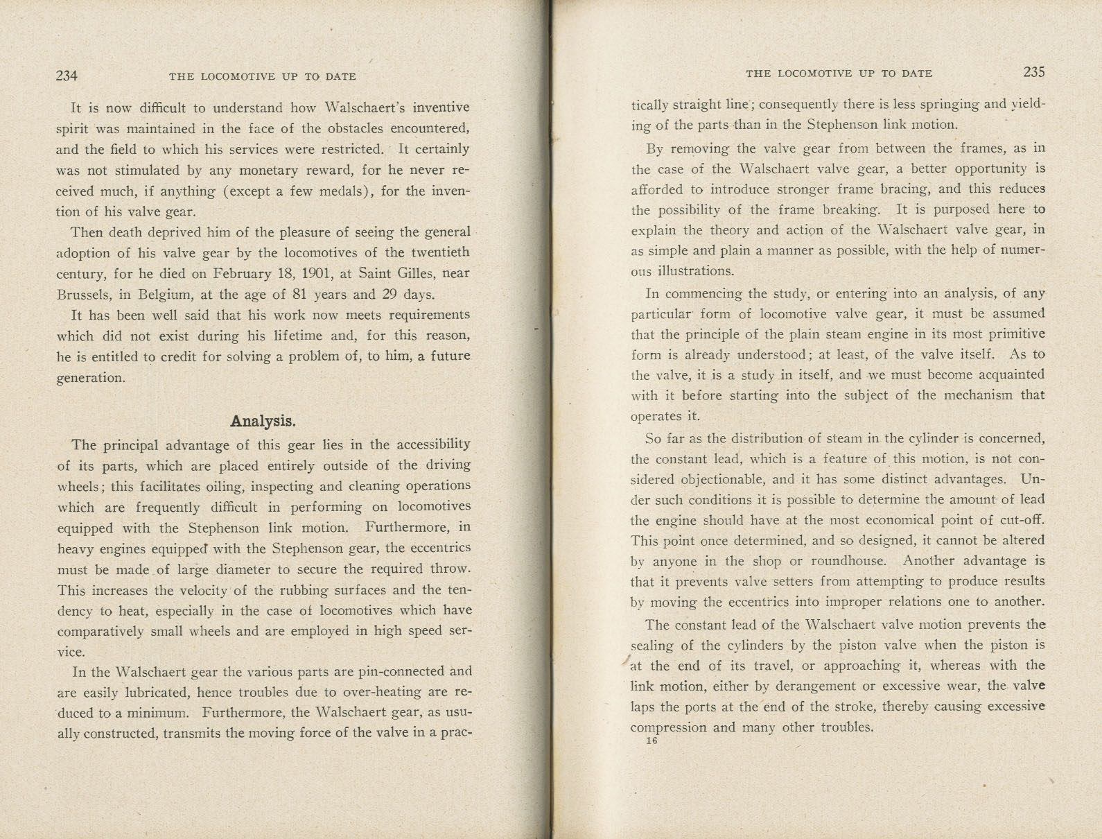 The Locomotive Up To Date