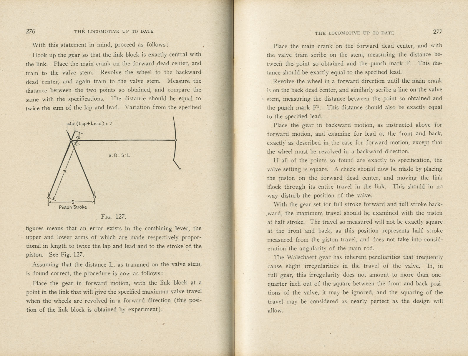 The Locomotive Up To Date