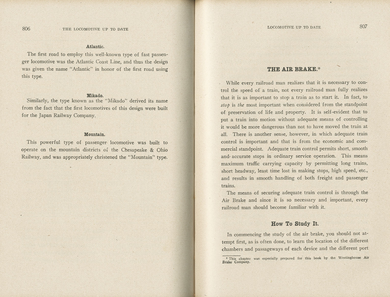 The Locomotive Up To Date