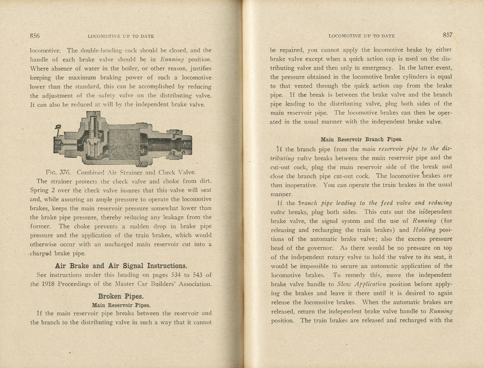 The Locomotive Up To Date