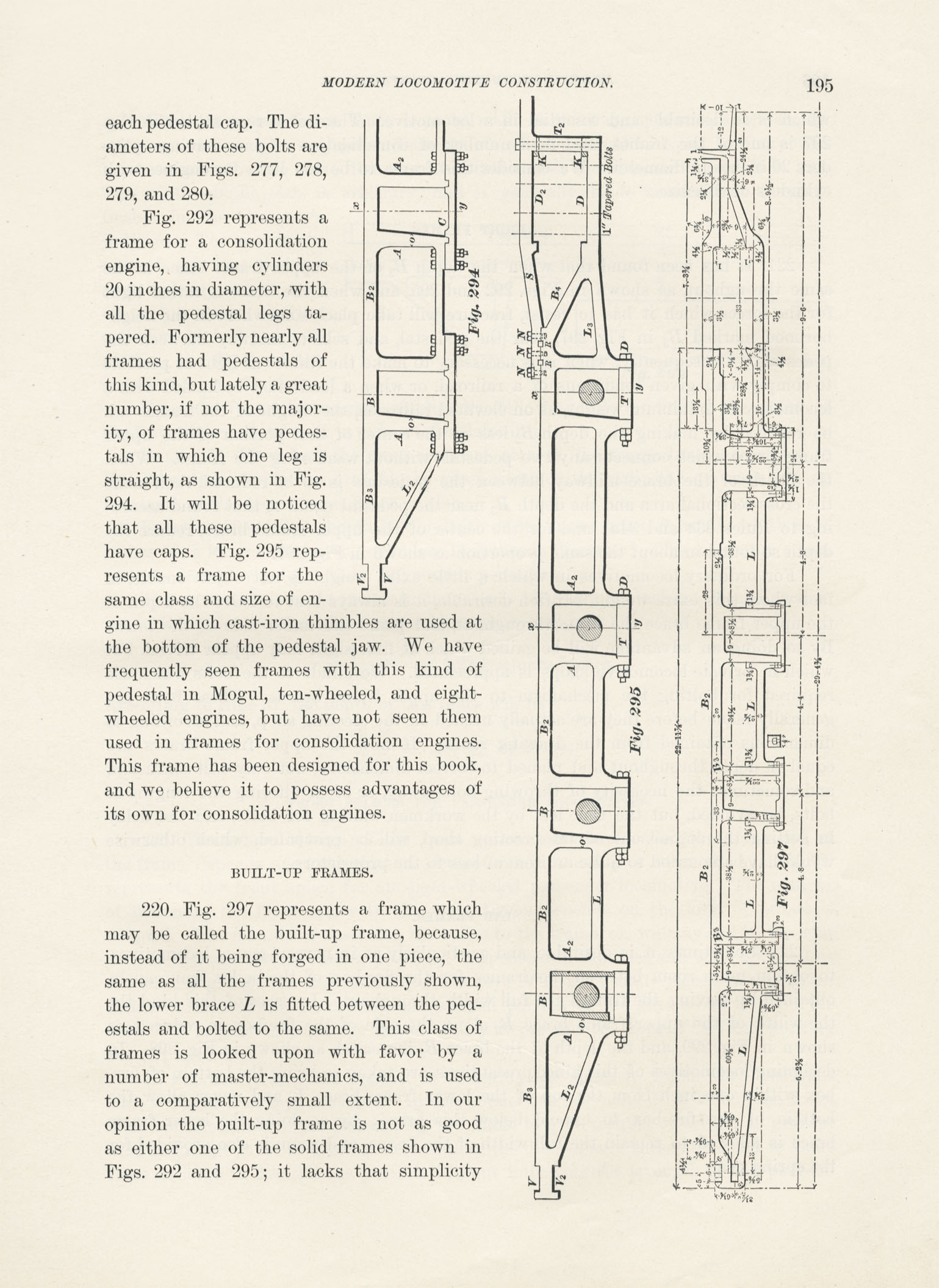Modern Locomotive Construction