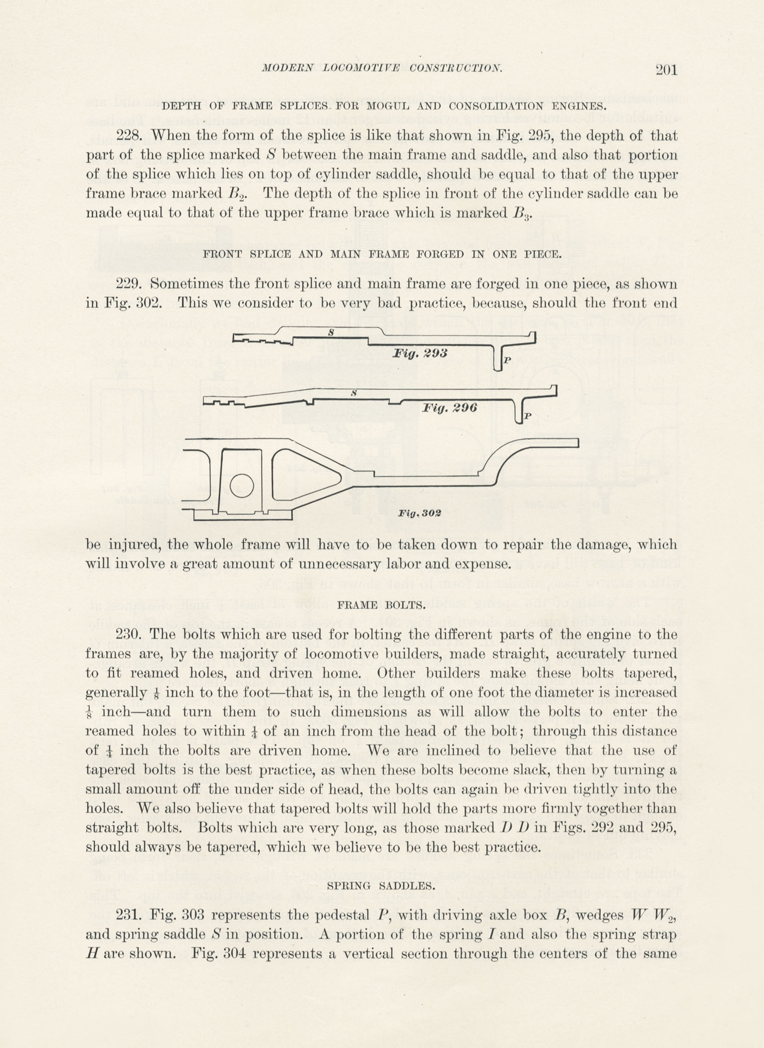 Modern Locomotive Construction