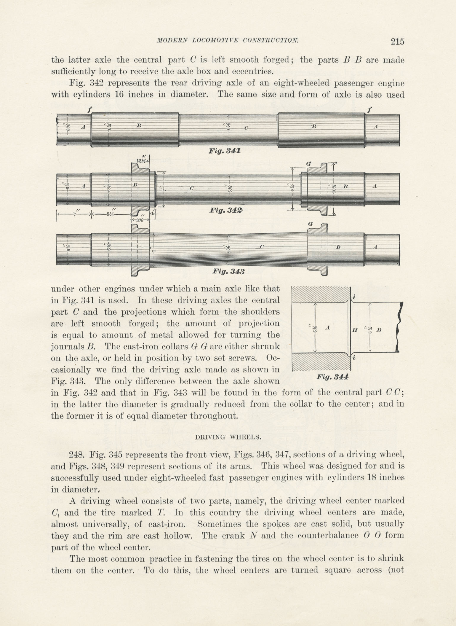 Modern Locomotive Construction