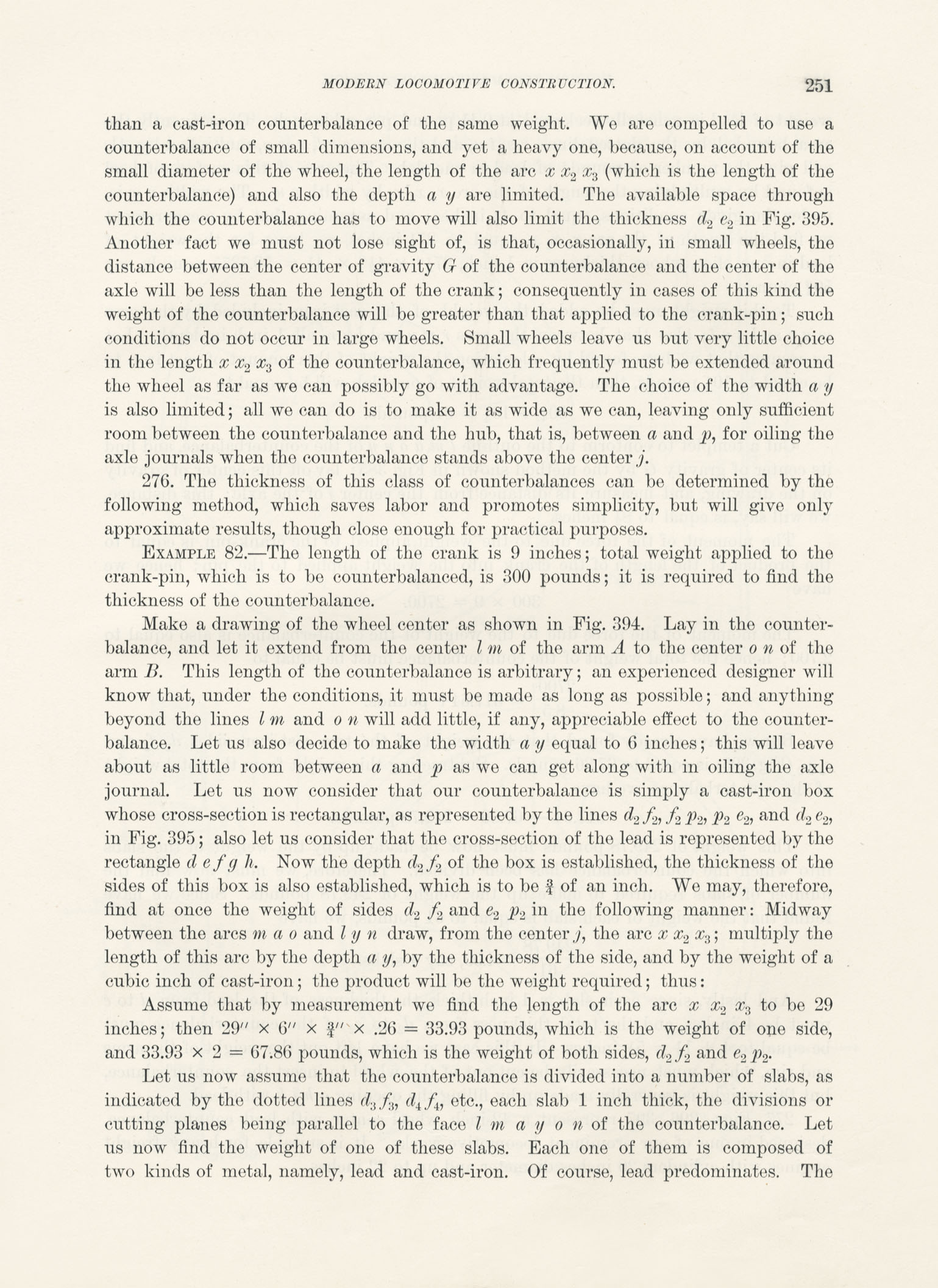 Modern Locomotive Construction