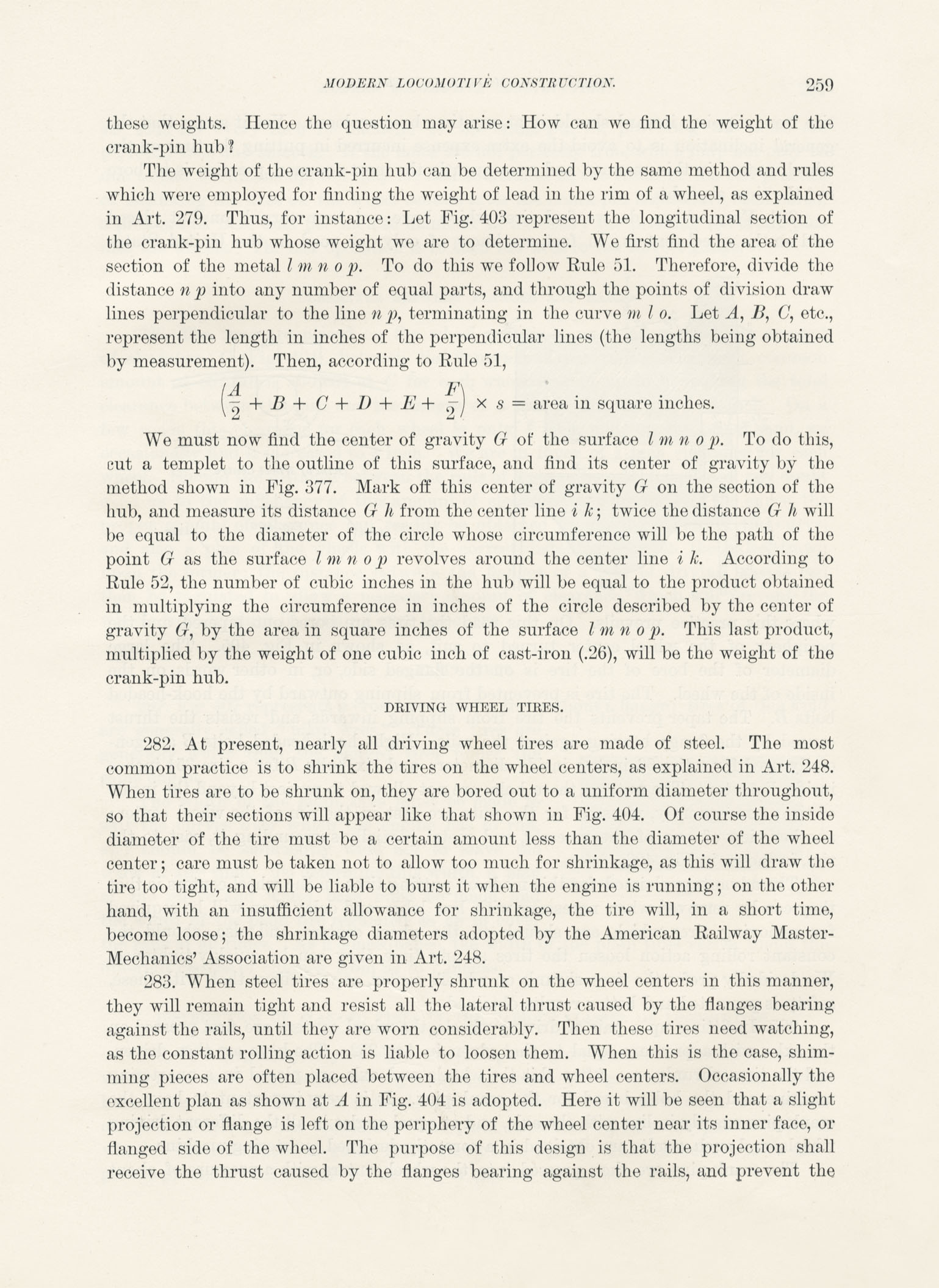 Modern Locomotive Construction