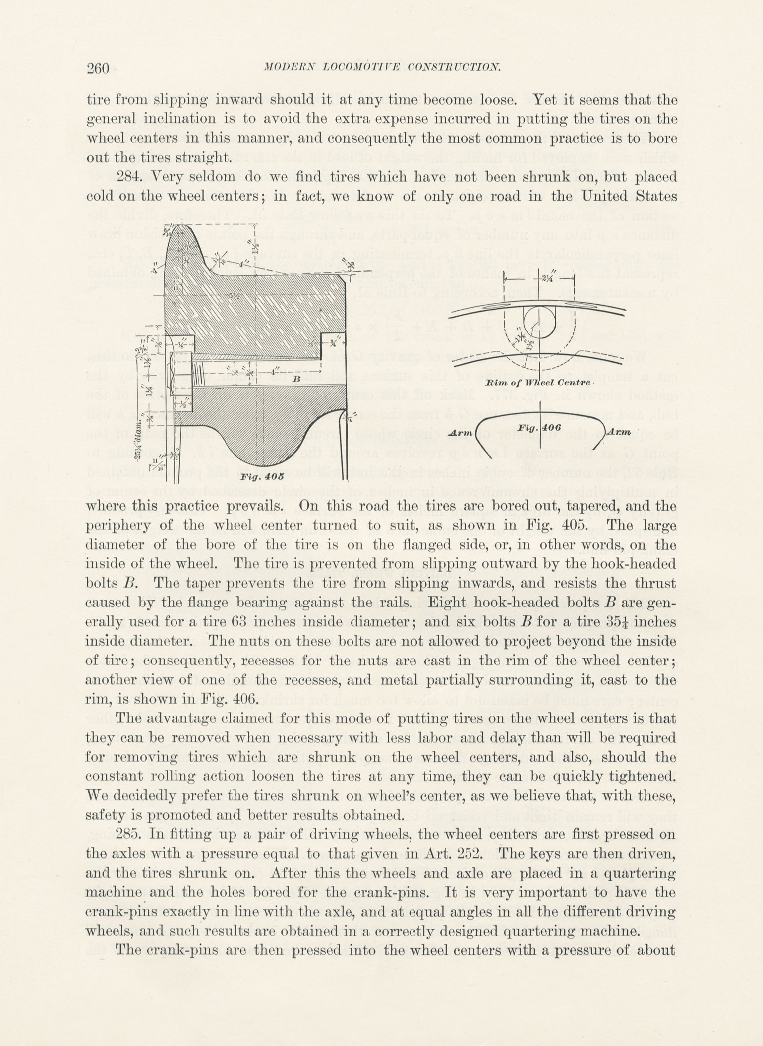 Modern Locomotive Construction