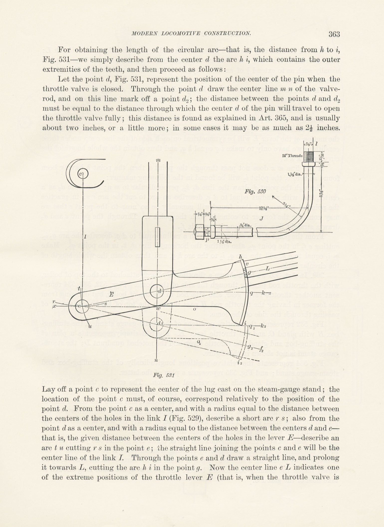 Modern Locomotive Construction