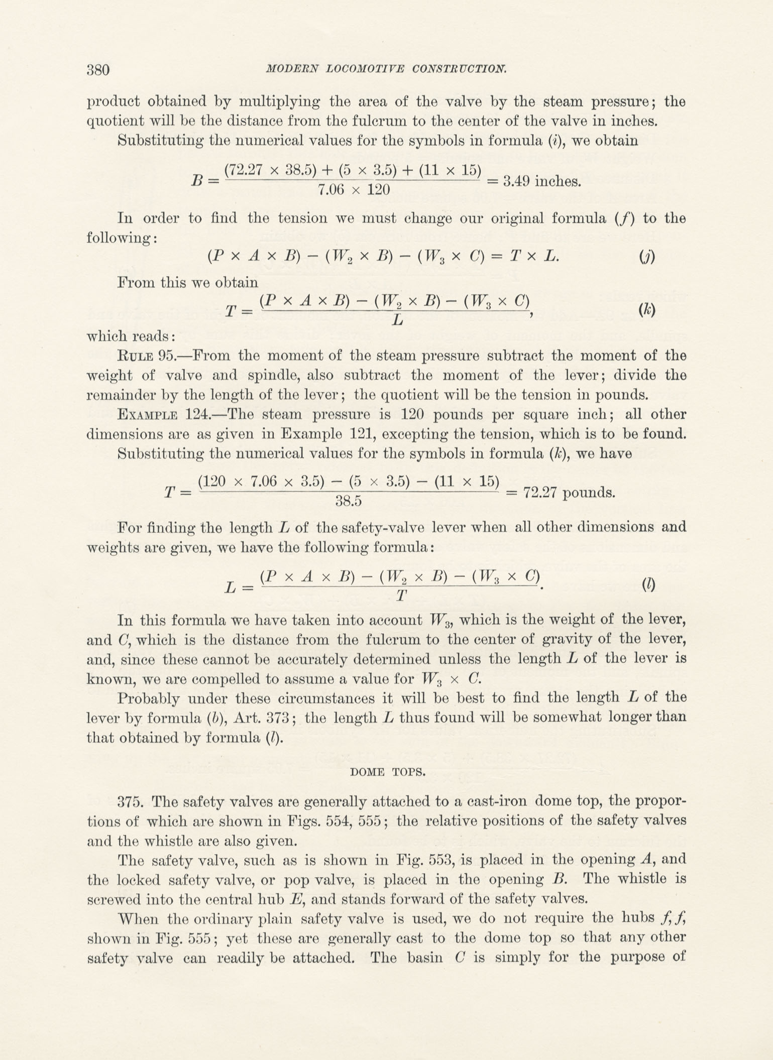 Modern Locomotive Construction