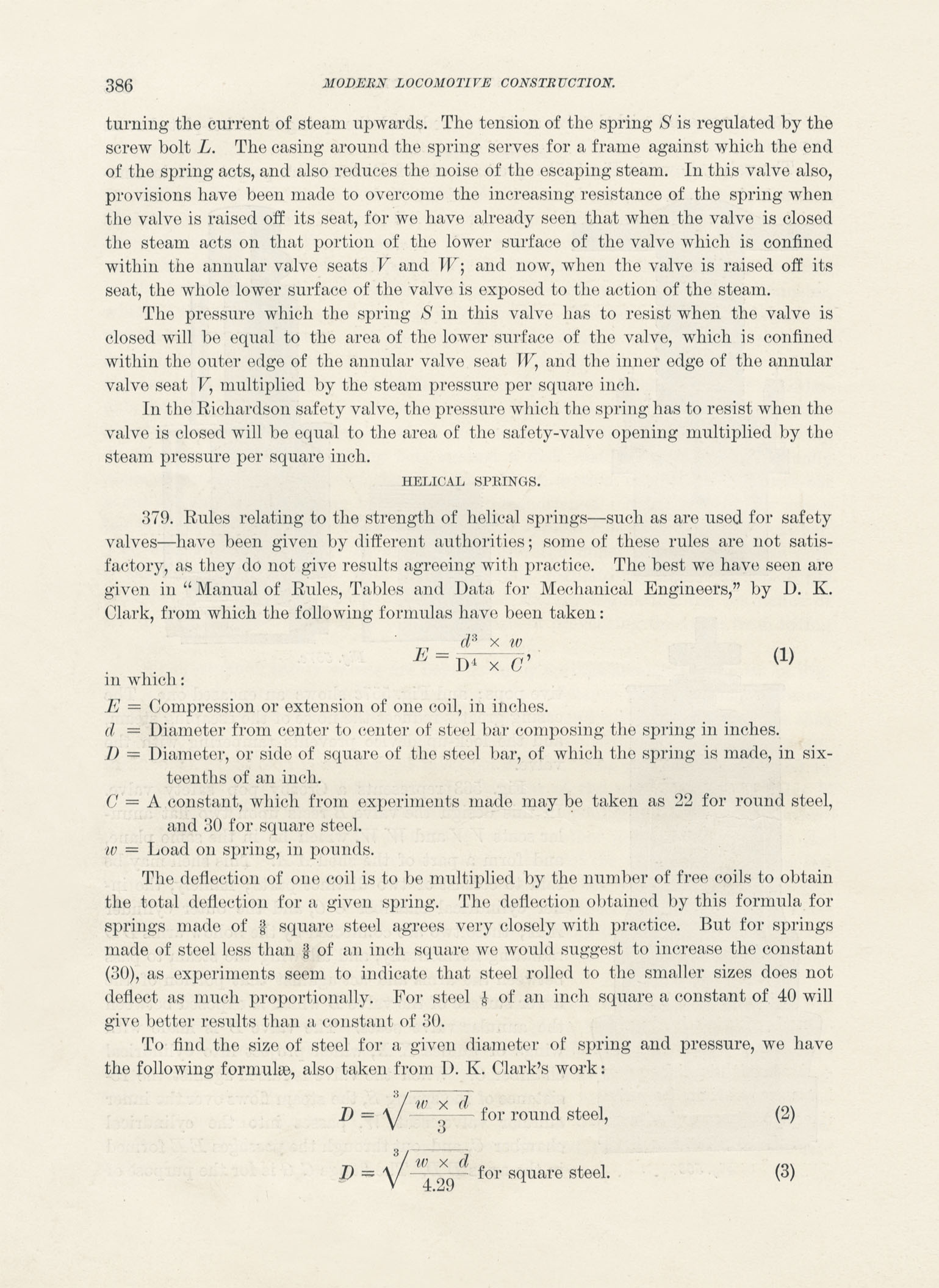 Modern Locomotive Construction