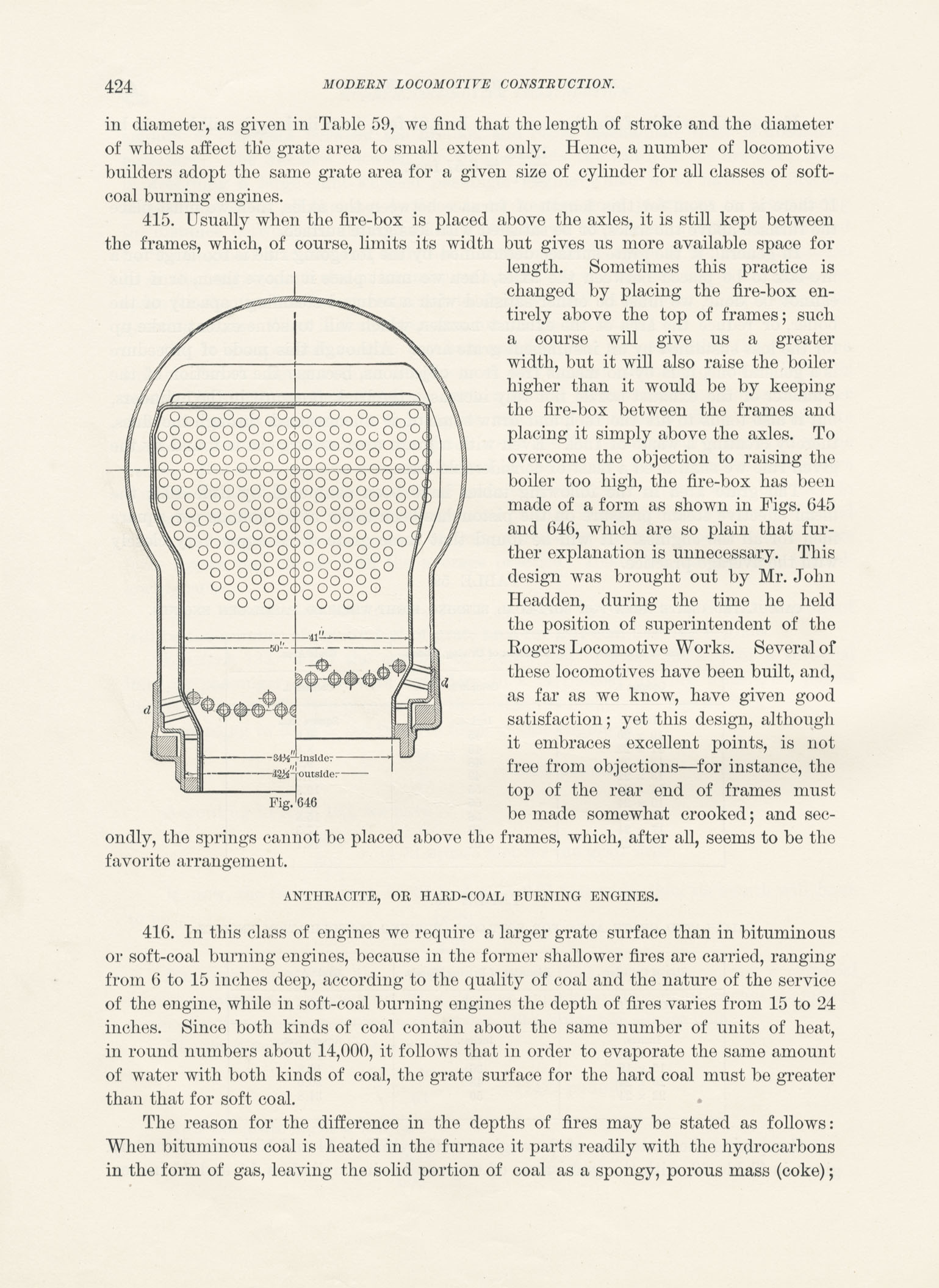 Modern Locomotive Construction