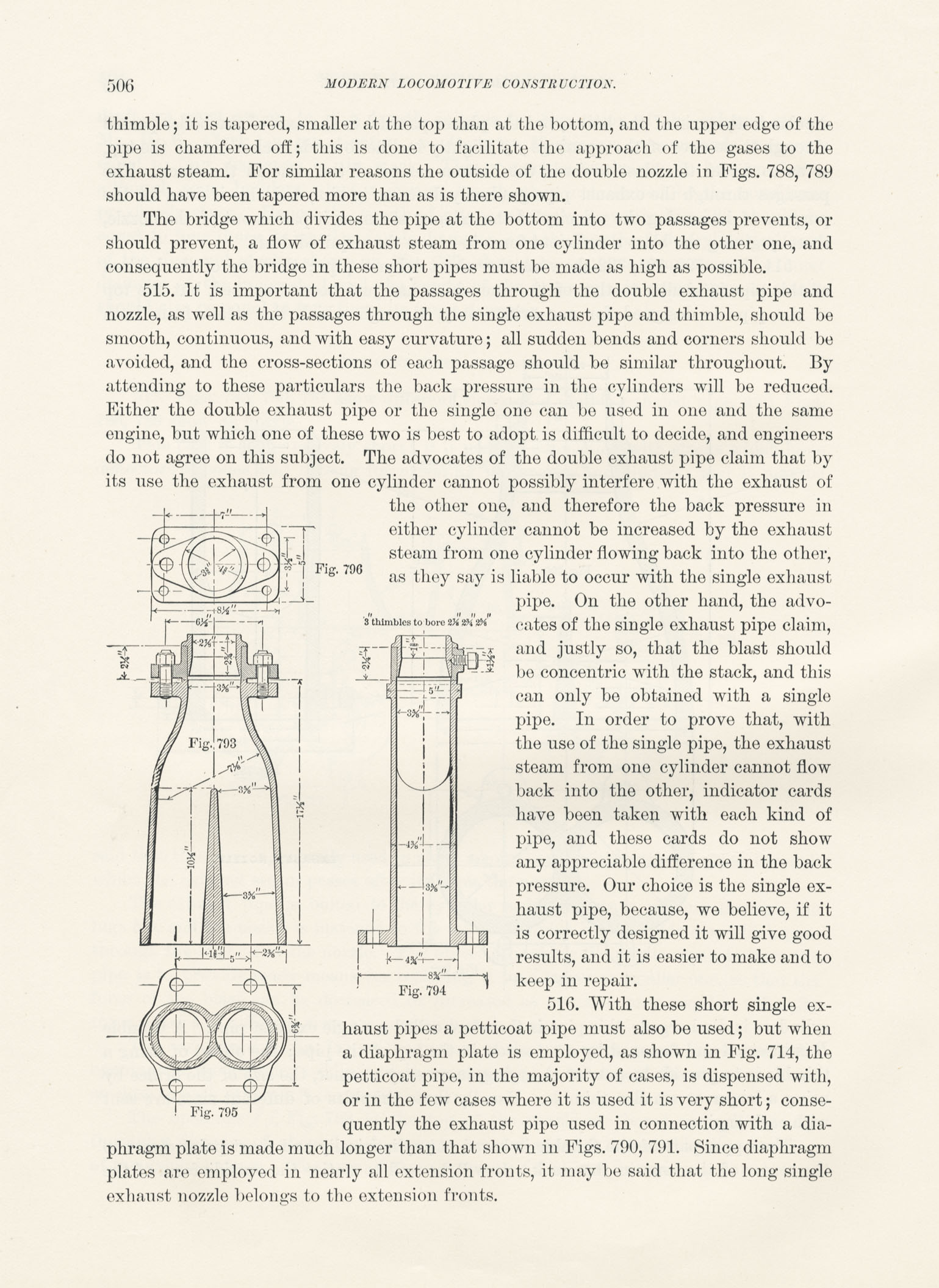 Modern Locomotive Construction