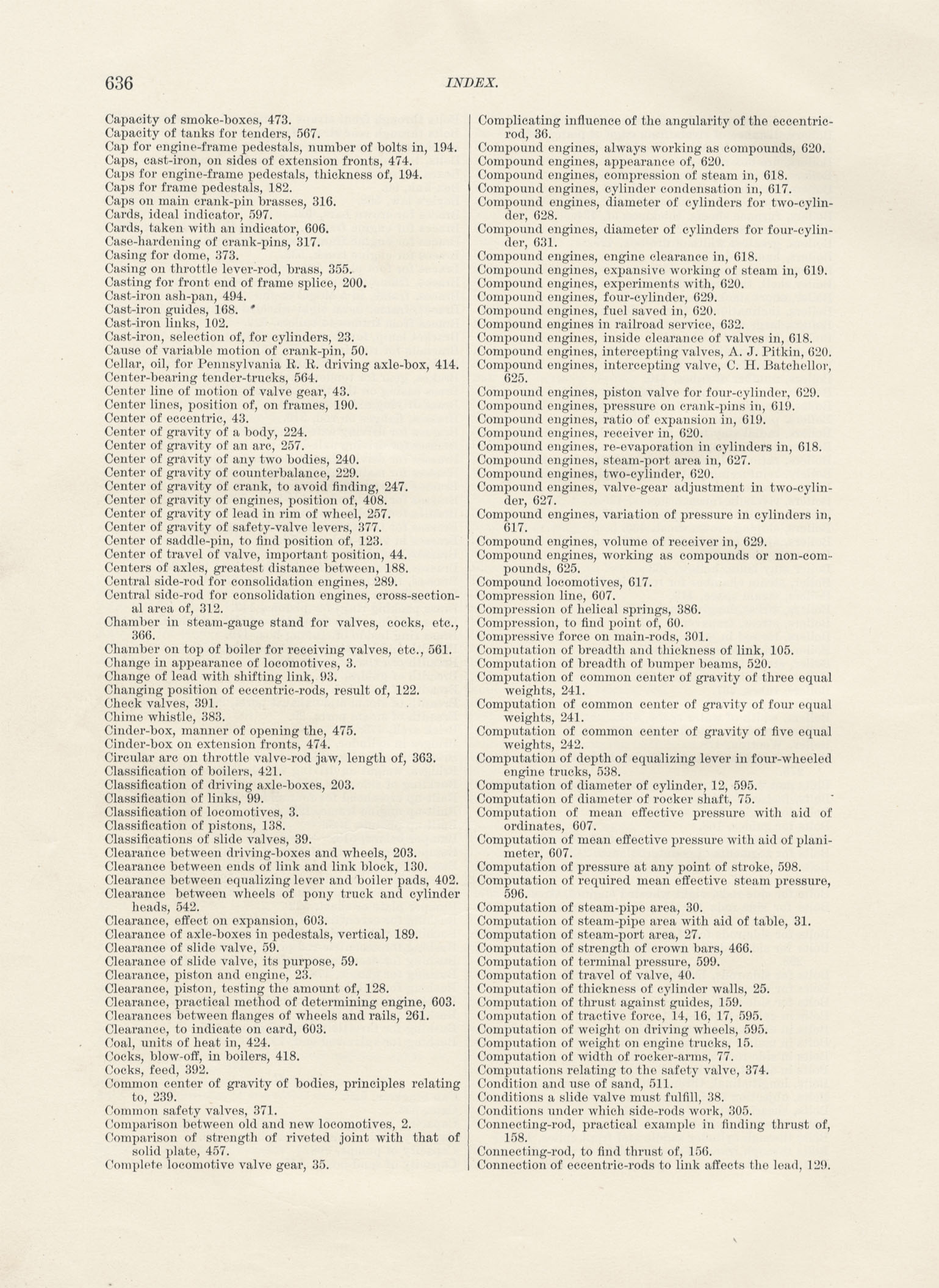 Modern Locomotive Construction