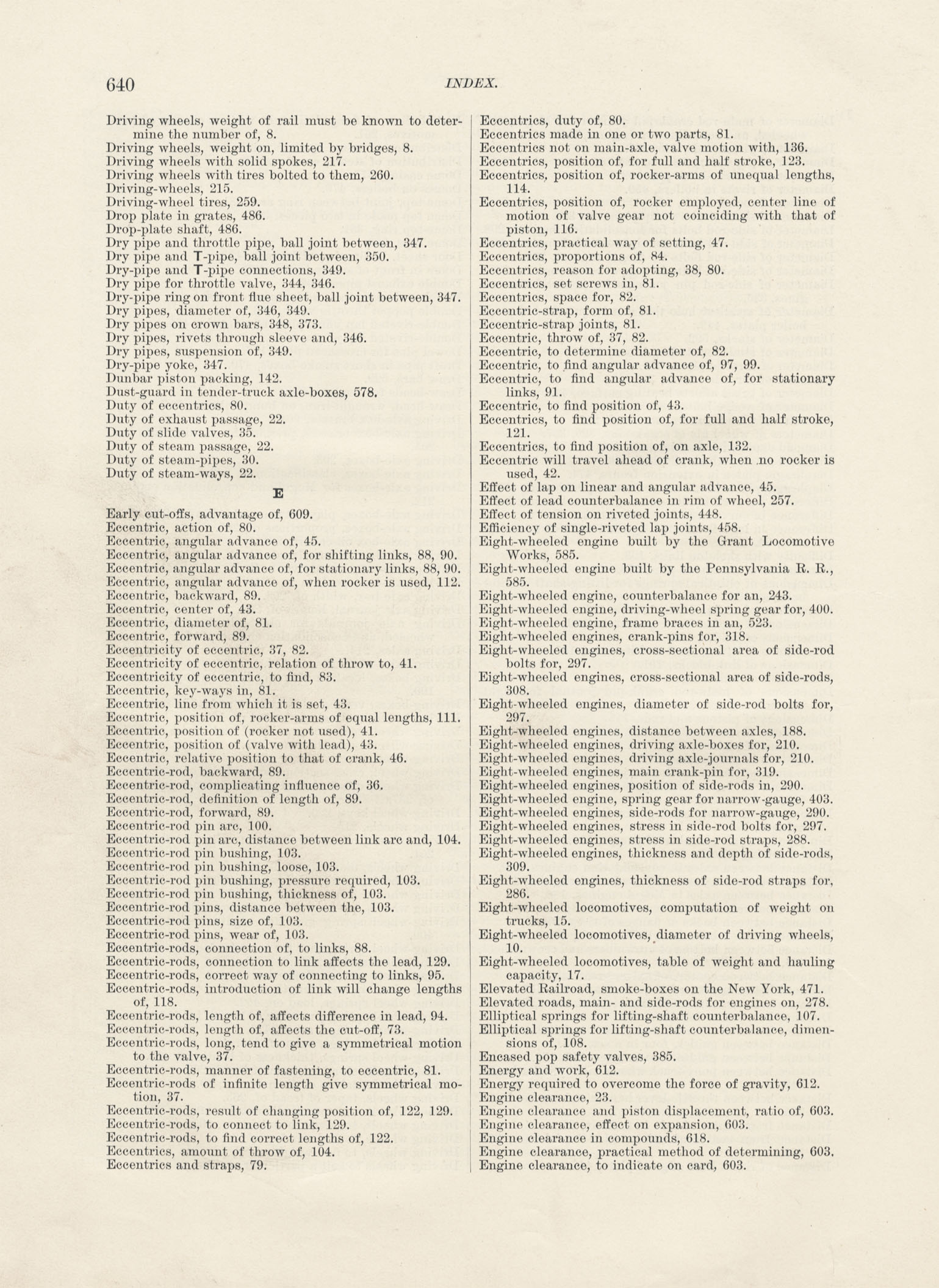 Modern Locomotive Construction