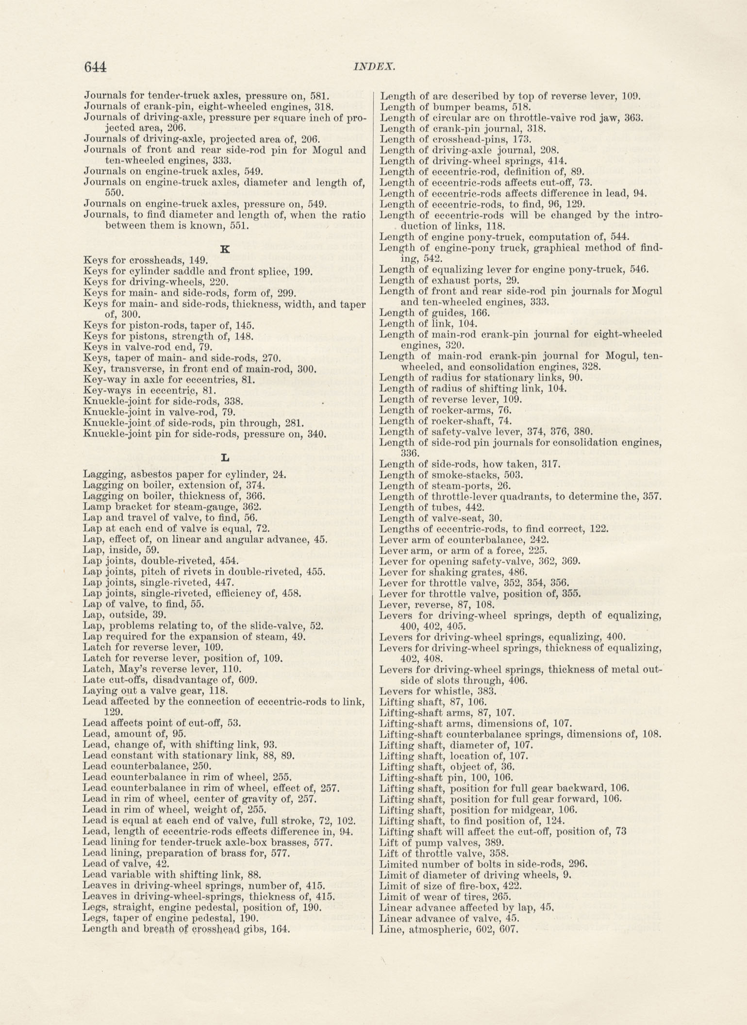 Modern Locomotive Construction