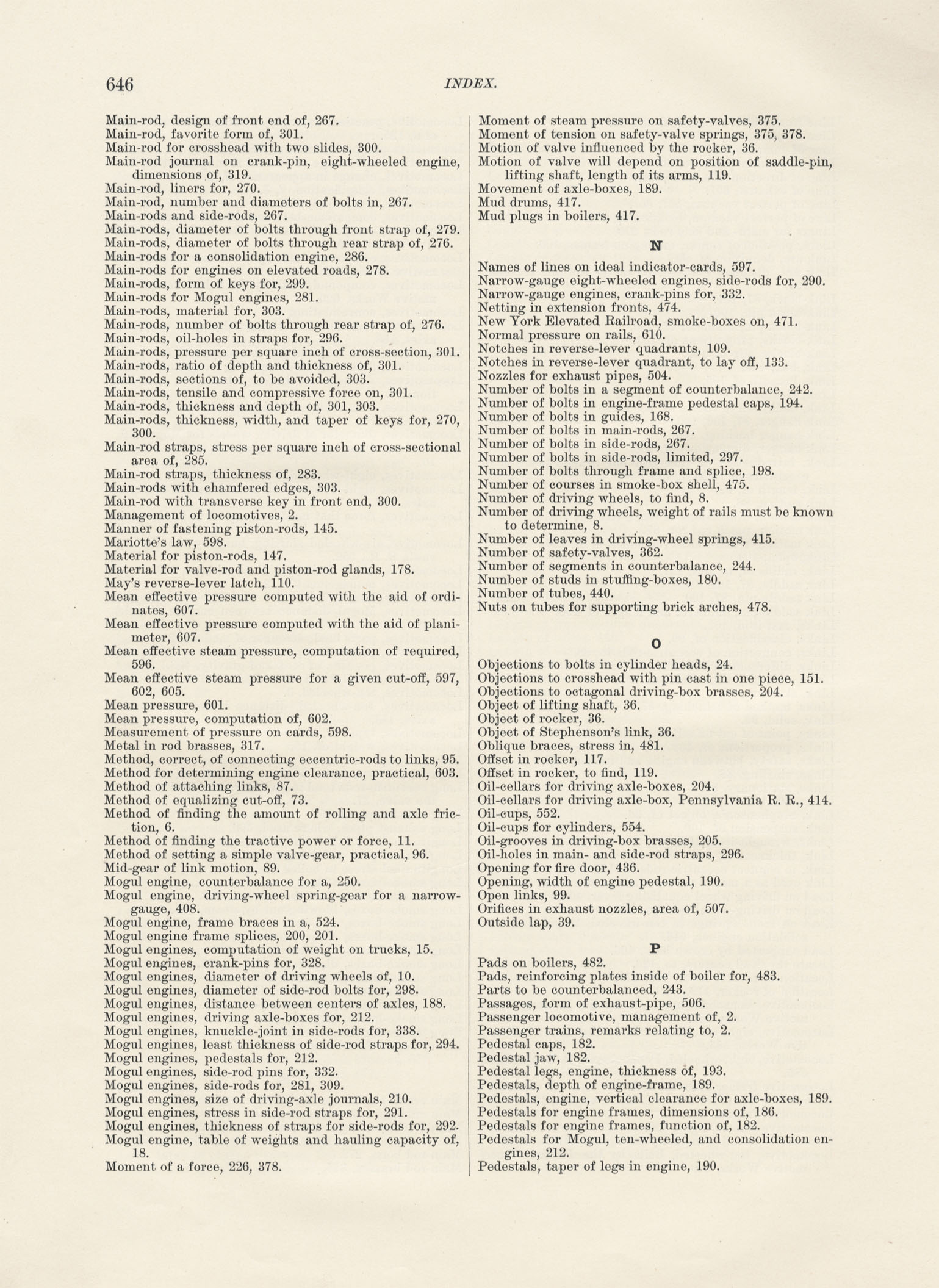 Modern Locomotive Construction