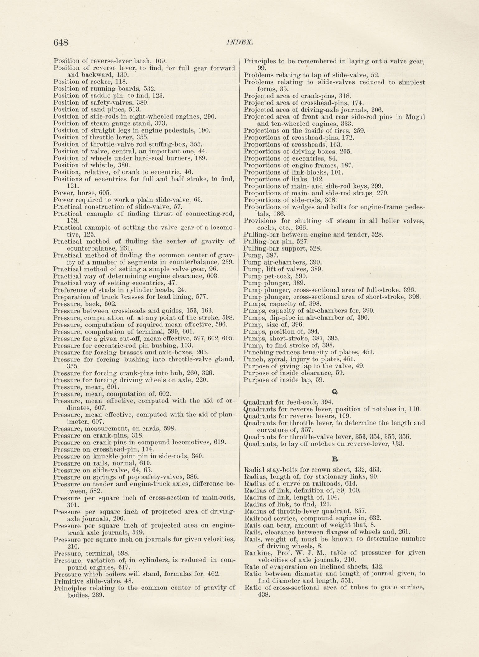 Modern Locomotive Construction
