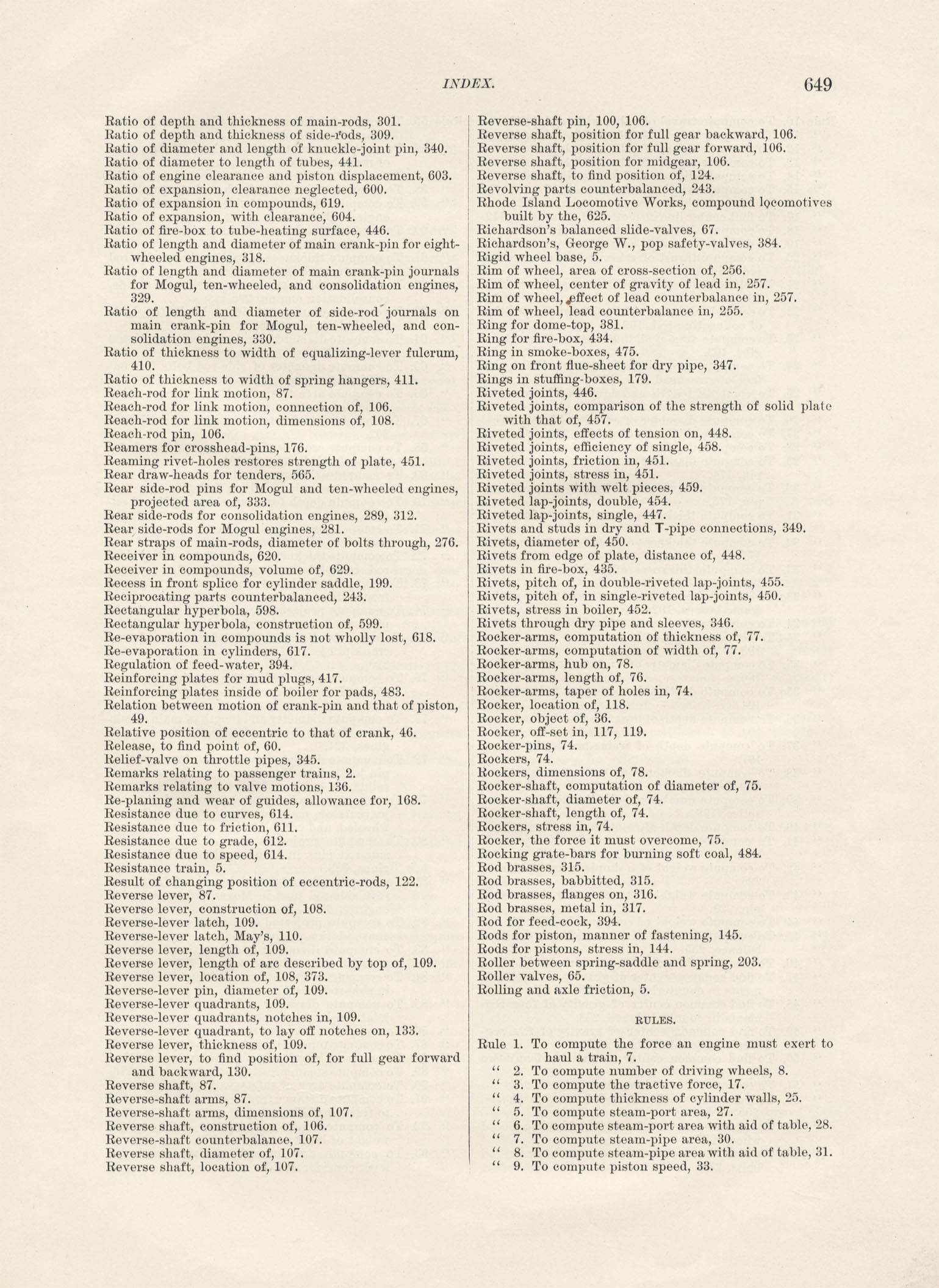 Modern Locomotive Construction