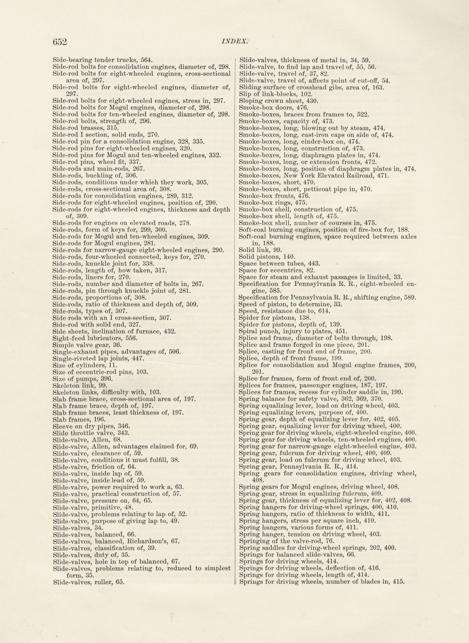 Modern Locomotive Construction