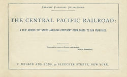 The Central Pacific Railroad