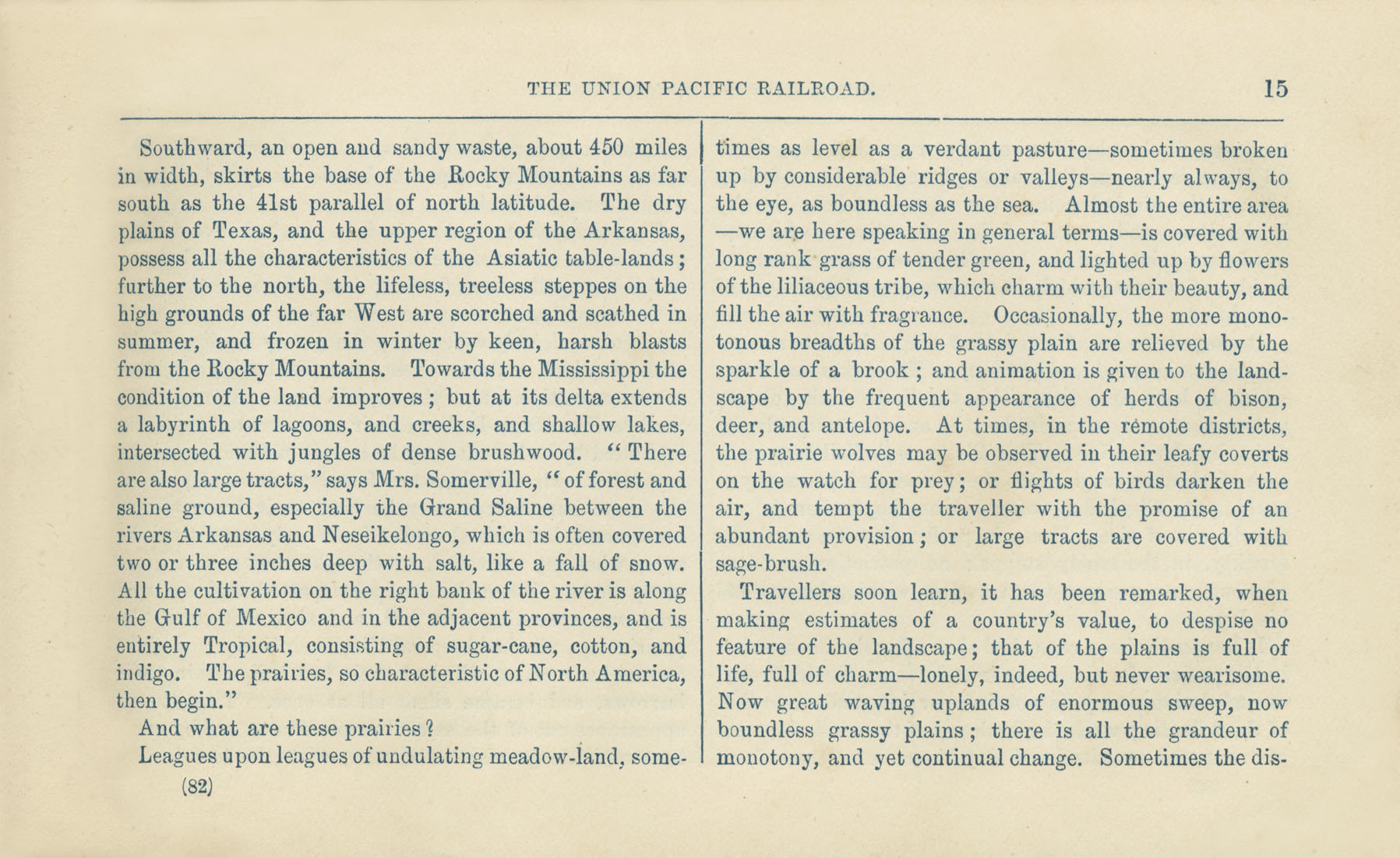The Union Pacific Railroad