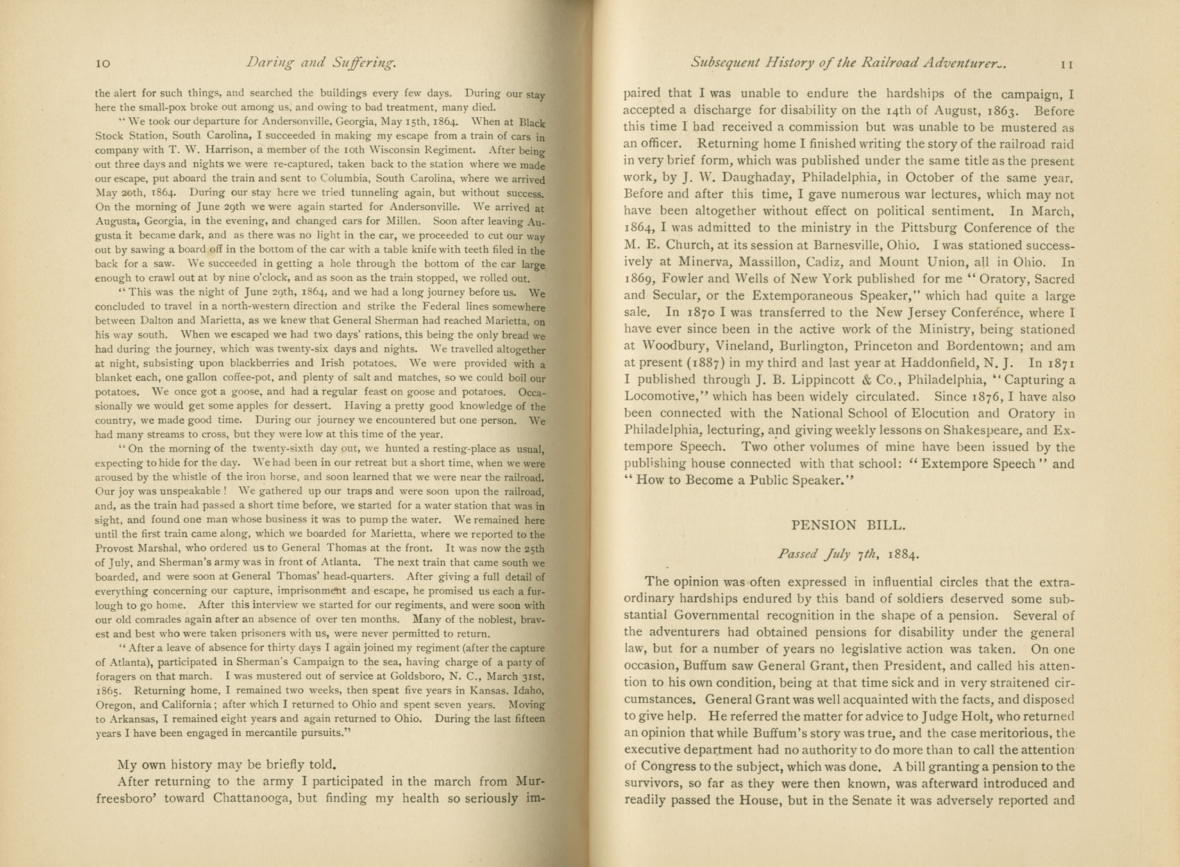 Daring and Suffering