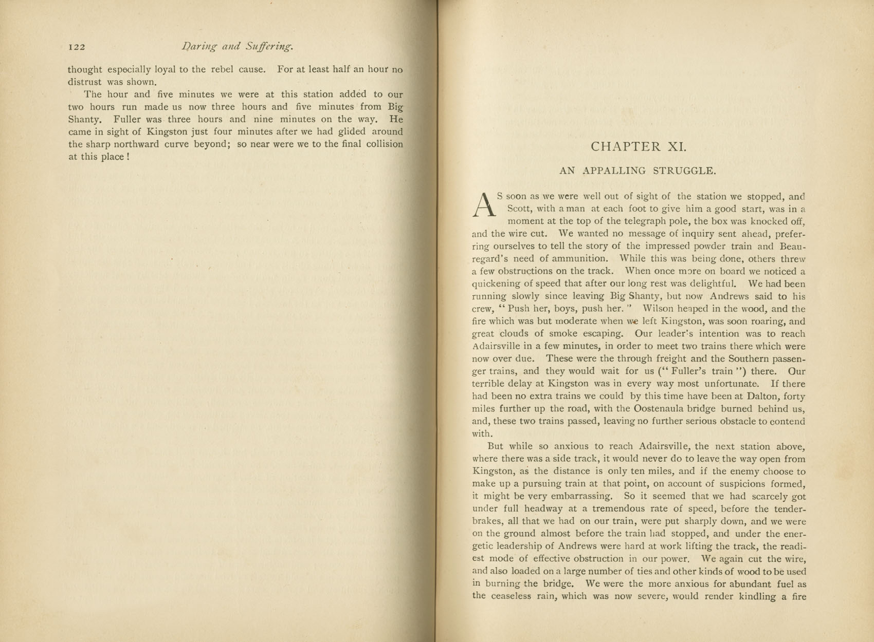 Daring and Suffering