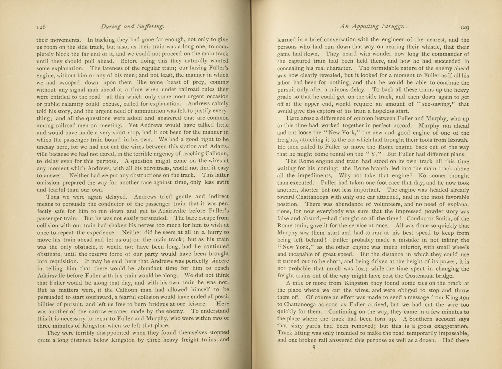 Daring and Suffering