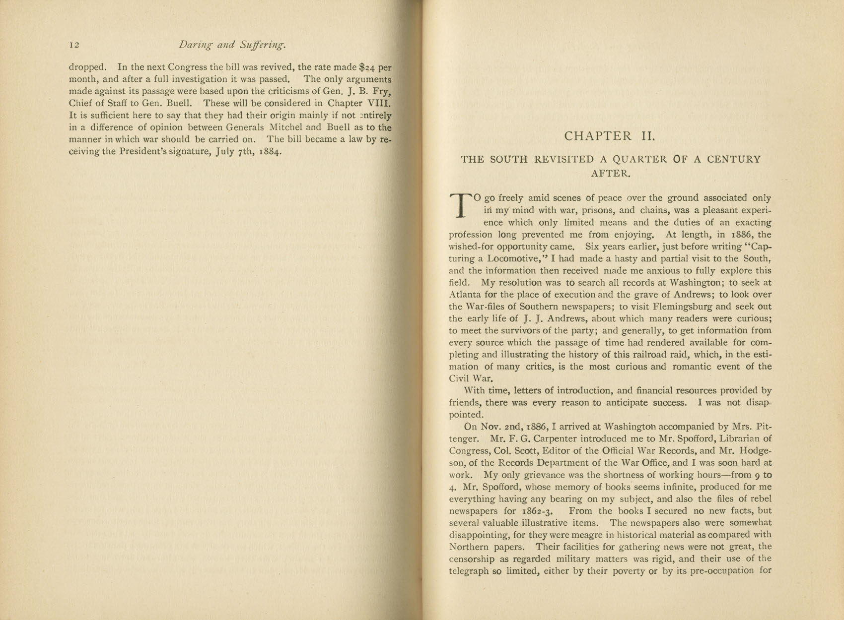 Daring and Suffering