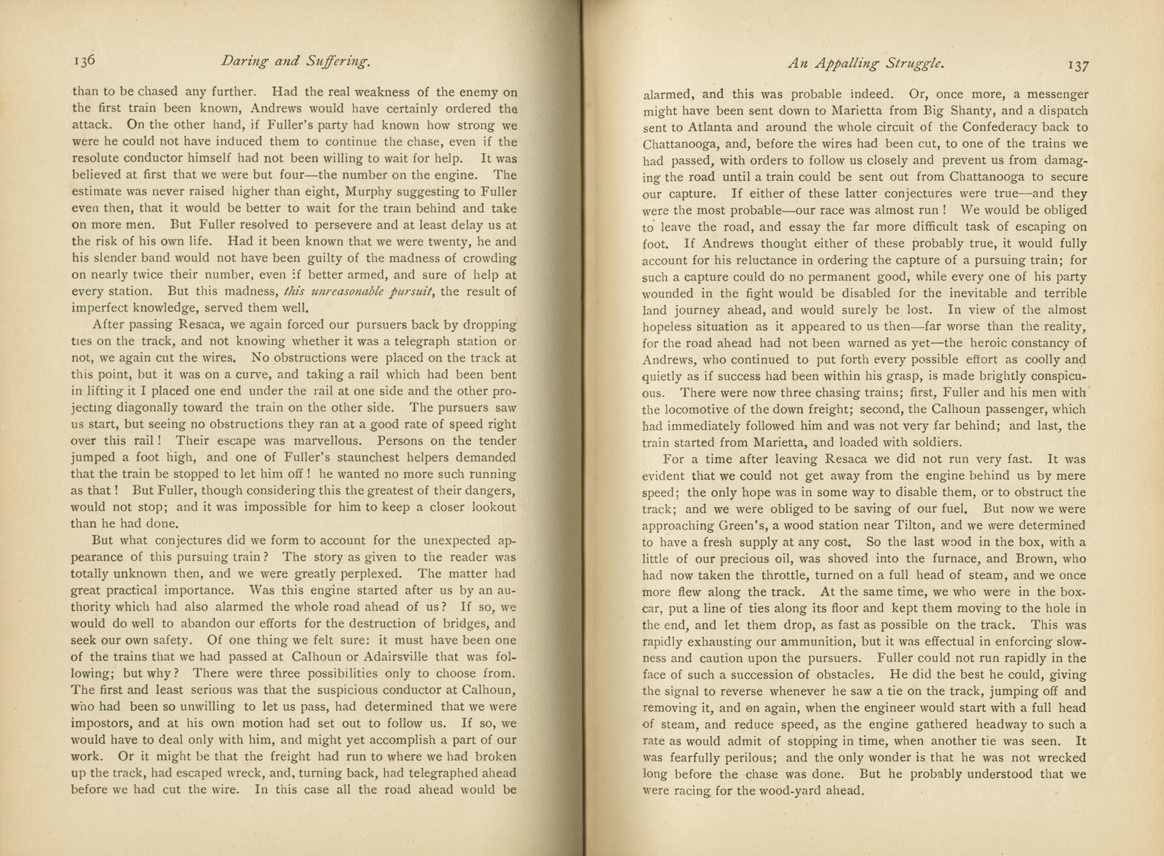 Daring and Suffering