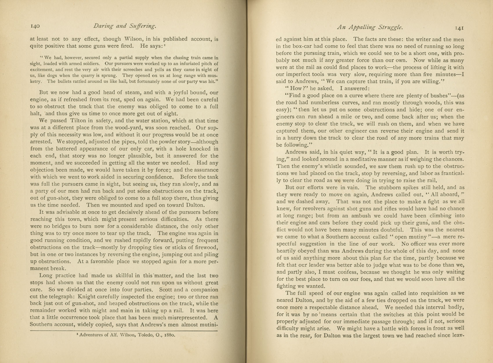 Daring and Suffering