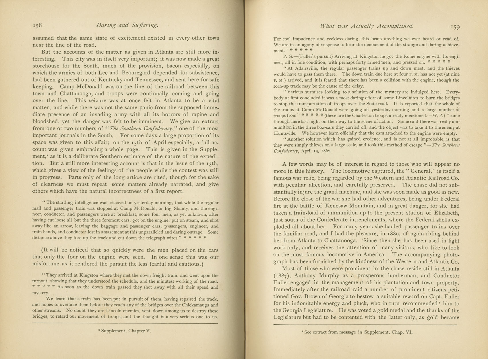 Daring and Suffering