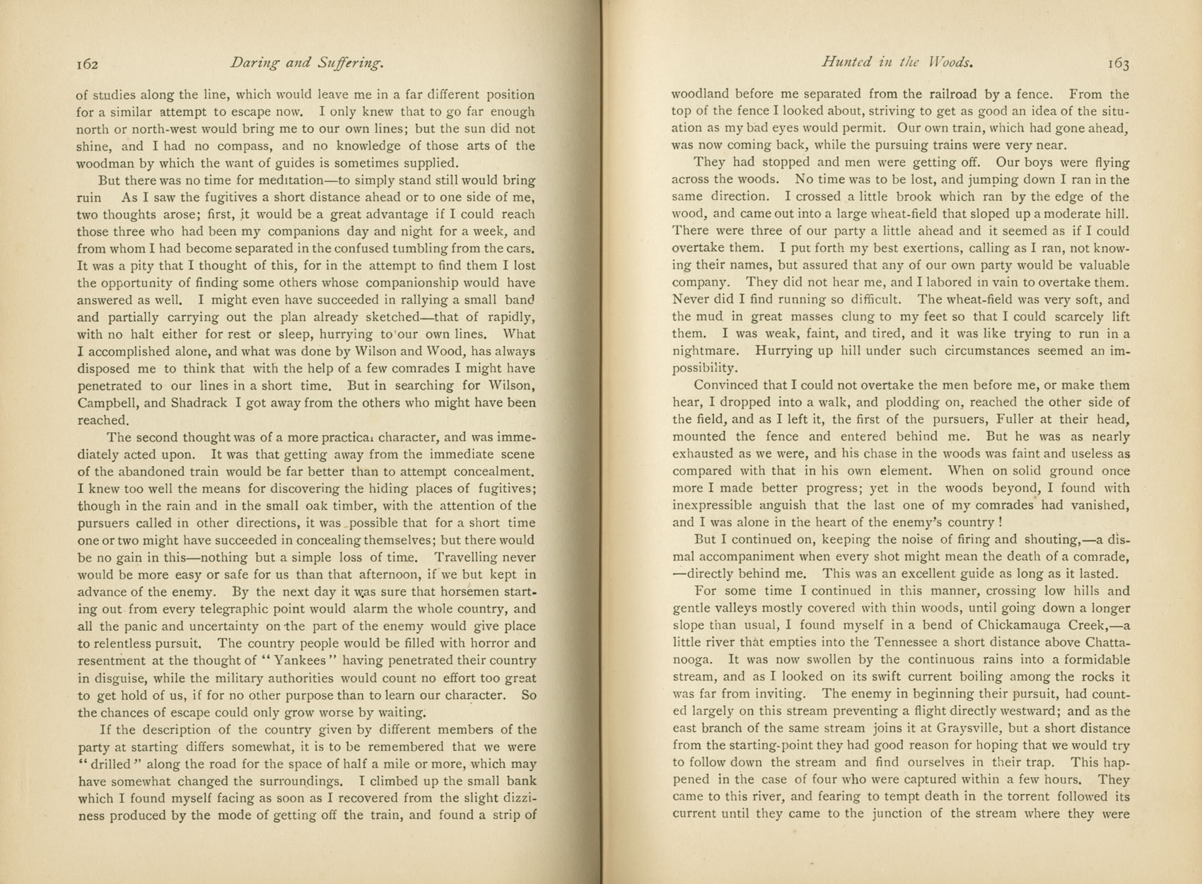 Daring and Suffering